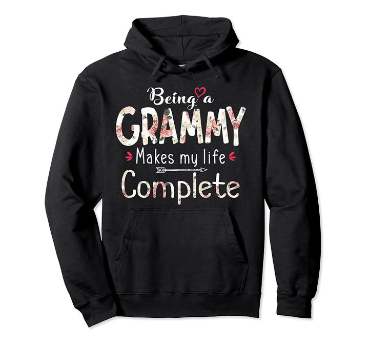 Being a Grammy makes my life complete hoodie flower style, T Shirt, Sweatshirt