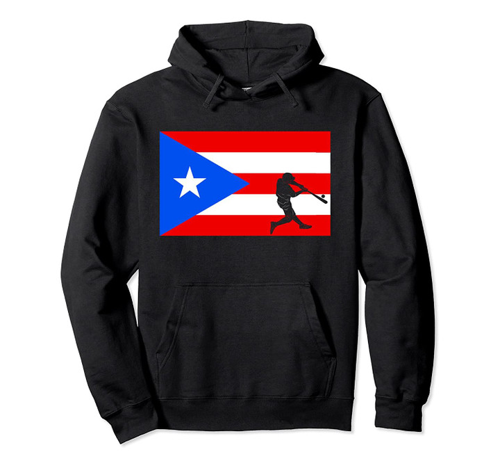 Baseball Game Puerto Rico Flag Pride National Team Player Pullover Hoodie, T Shirt, Sweatshirt