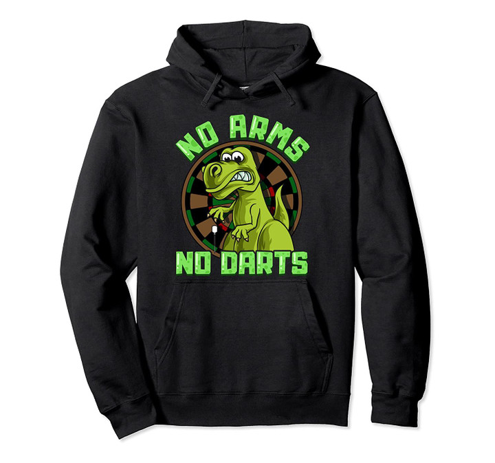 Dinosaur Games - Dinosaur Darts Pullover Hoodie, T Shirt, Sweatshirt