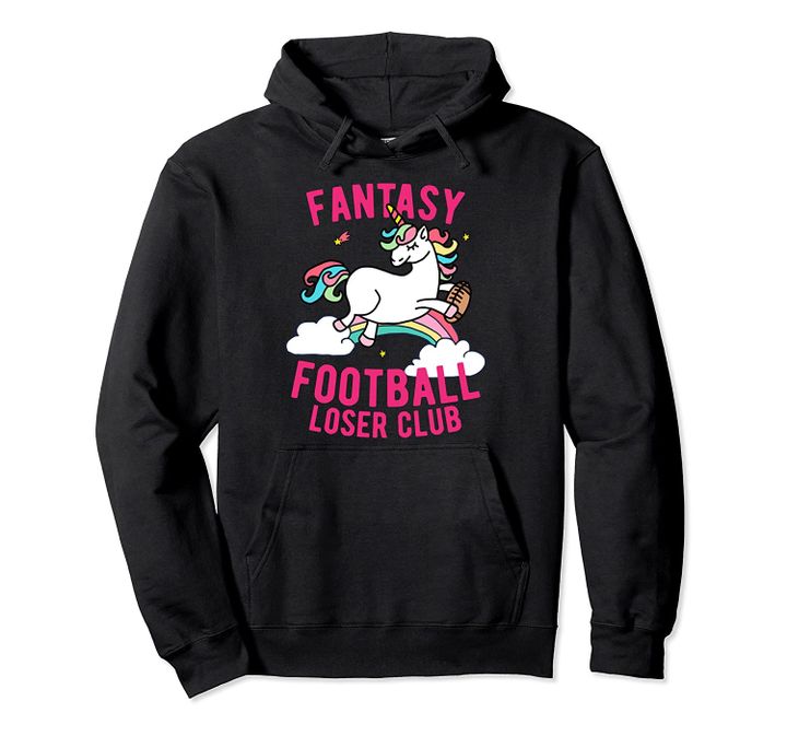 Unicorn Fantasy Football Loser Club Punishment Commish Pullover Hoodie, T Shirt, Sweatshirt