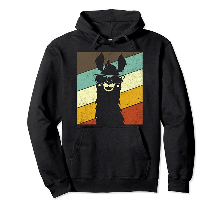 Retro Llama Alpaca Vintage Style Llamas Alpacas Lover Gift Pullover Hoodie, T Shirt, Sweatshirt
