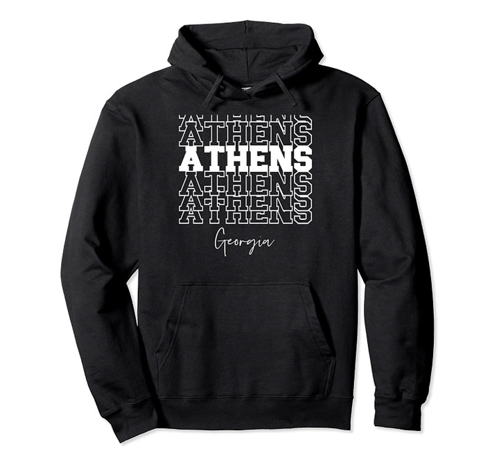 Athens Georgia Pullover Hoodie, T Shirt, Sweatshirt