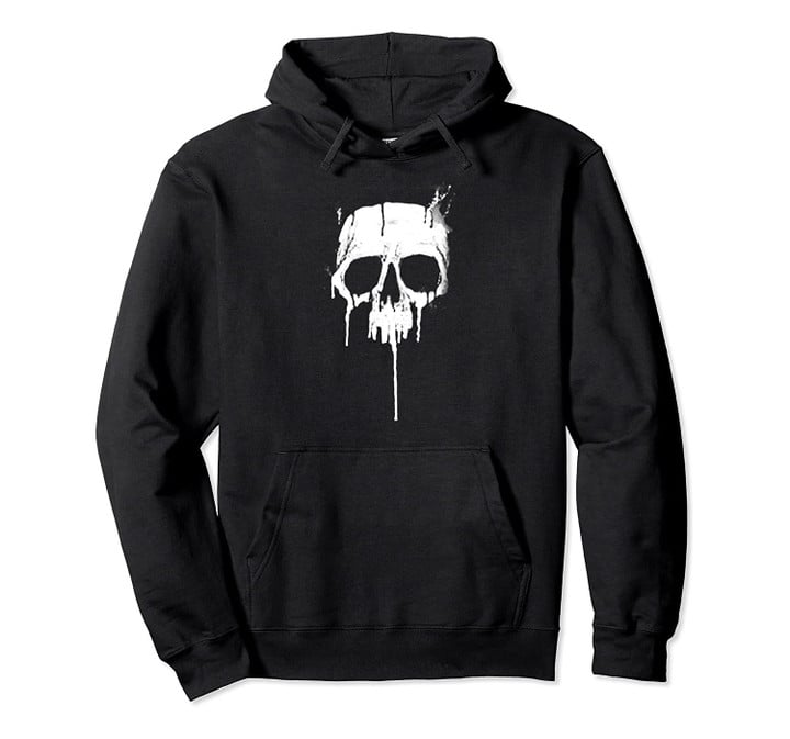 Classic Metal Graffiti Skull - Dripping Paint Hoodie, T Shirt, Sweatshirt