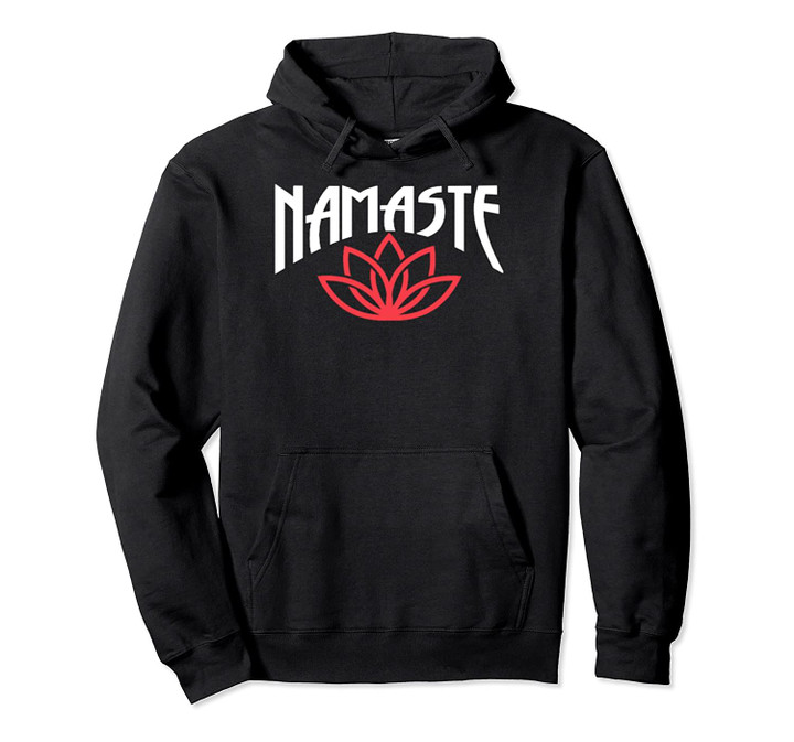 Namaste Lotus Flower Spiritual Yoga Gift For Women Men Pullover Hoodie, T Shirt, Sweatshirt