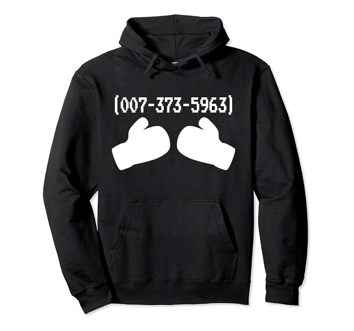 007-373-5963 90s Video Game Code Graphic Art For Kids Pullover Hoodie, T Shirt, Sweatshirt