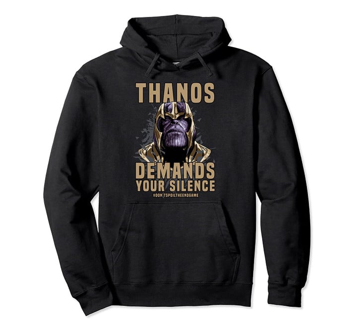 Marvel Avengers Endgame Thanos #DontSpoilTheEndgame Pullover Hoodie, T Shirt, Sweatshirt