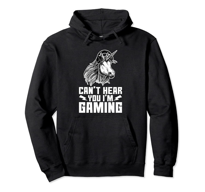 Gaming Unicorn For Girls Who Love Playing Video Games Pullover Hoodie, T Shirt, Sweatshirt