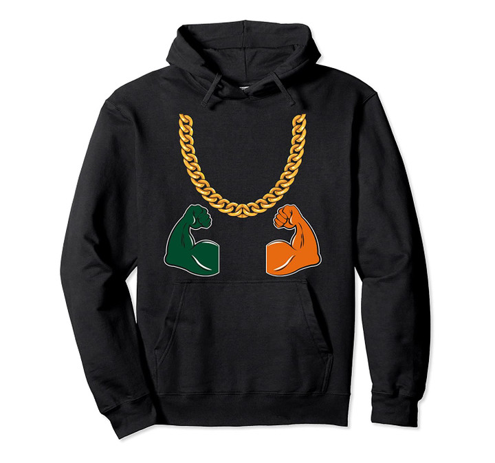Miami Sports Fan Tailgate College Football Chain Fun Gift Pullover Hoodie, T Shirt, Sweatshirt