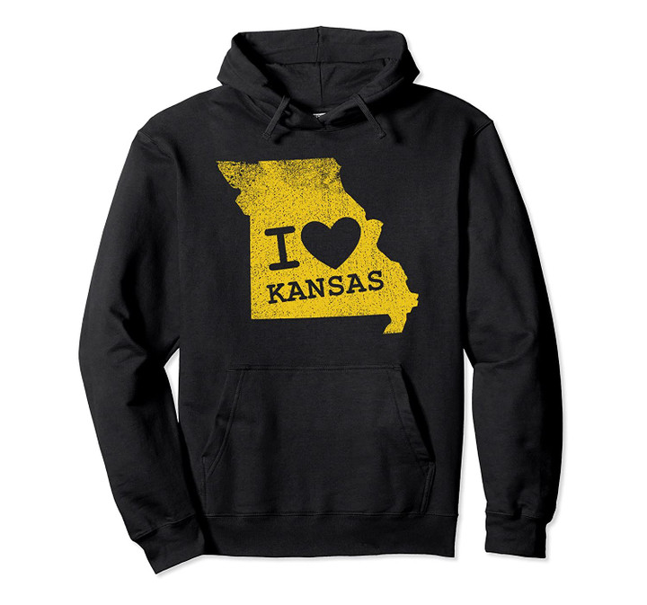 I Love Kansas Shirt State Of Missouri Funny Pullover Hoodie, T Shirt, Sweatshirt