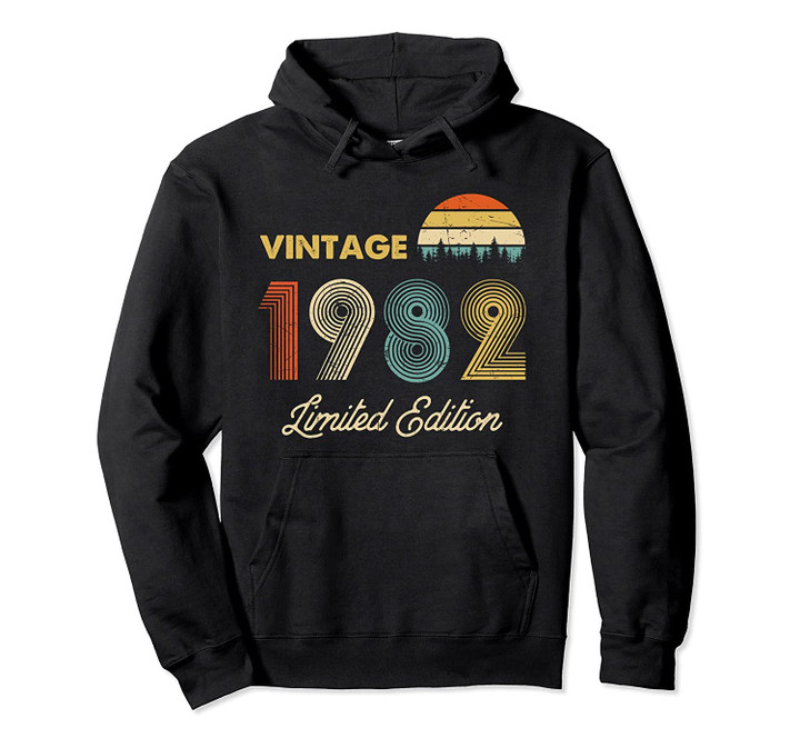 Vintage 1982 Made in 1982 38th birthday 38 years old Gift Pullover Hoodie, T Shirt, Sweatshirt