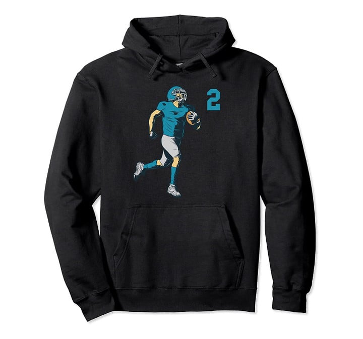 #2, Number 2, American football player and fan gift Pullover Hoodie, T Shirt, Sweatshirt