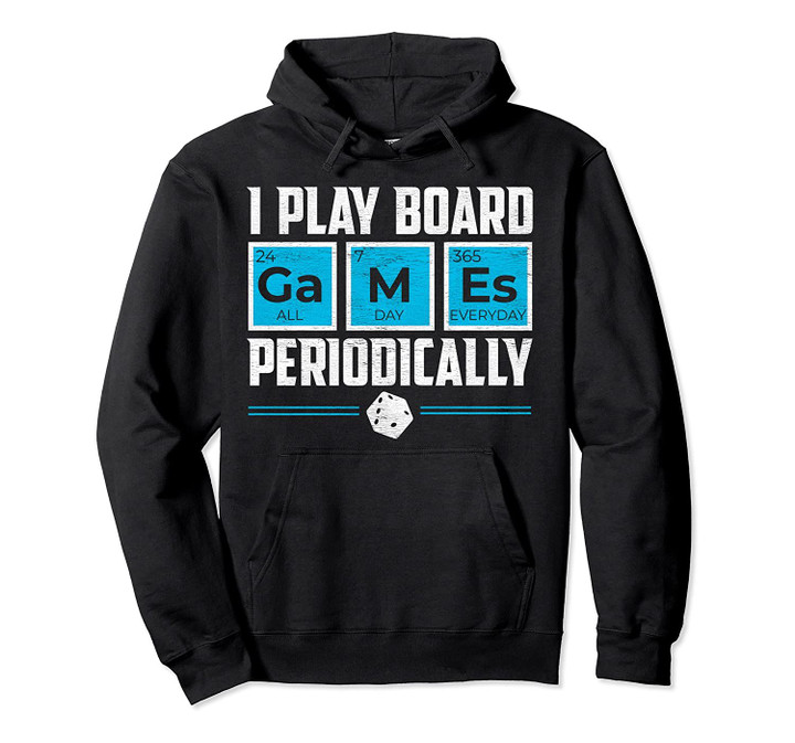 Board Games Periodic Table Science Lover Gift Pullover Hoodie, T Shirt, Sweatshirt