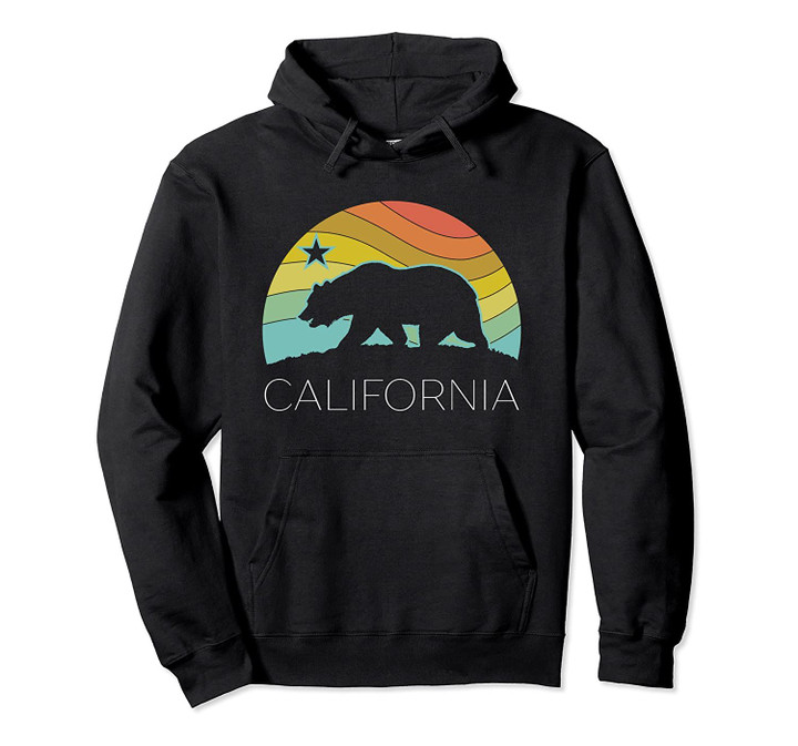 Retro California Surf Vintage Beach Cali 80s Norcal Socal Pullover Hoodie, T Shirt, Sweatshirt
