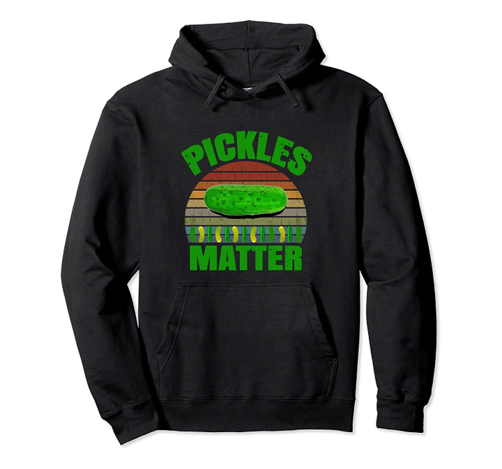 Flying Pickle into the Sunset for National Pickle Day Pullover Hoodie, T Shirt, Sweatshirt