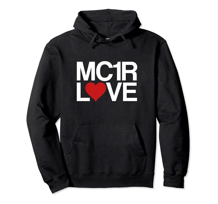 MC1R Love Funny Redhead Pullover Hoodie, T Shirt, Sweatshirt