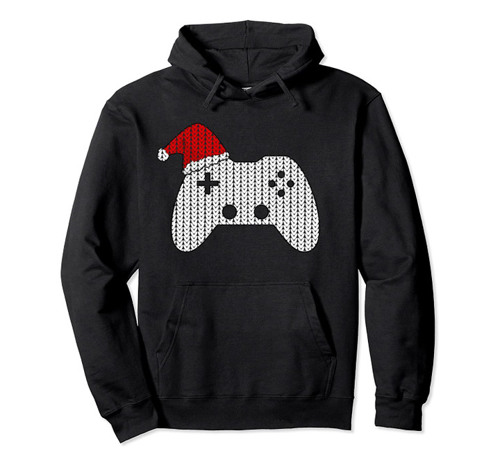 Funny Video Game Ugly Christmas Gamer Mens Womens Gift Santa Pullover Hoodie, T Shirt, Sweatshirt
