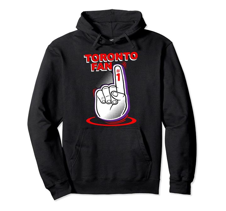 Toronto Fan one with Foam Finger FC or Raptors Sports Gift Pullover Hoodie, T Shirt, Sweatshirt
