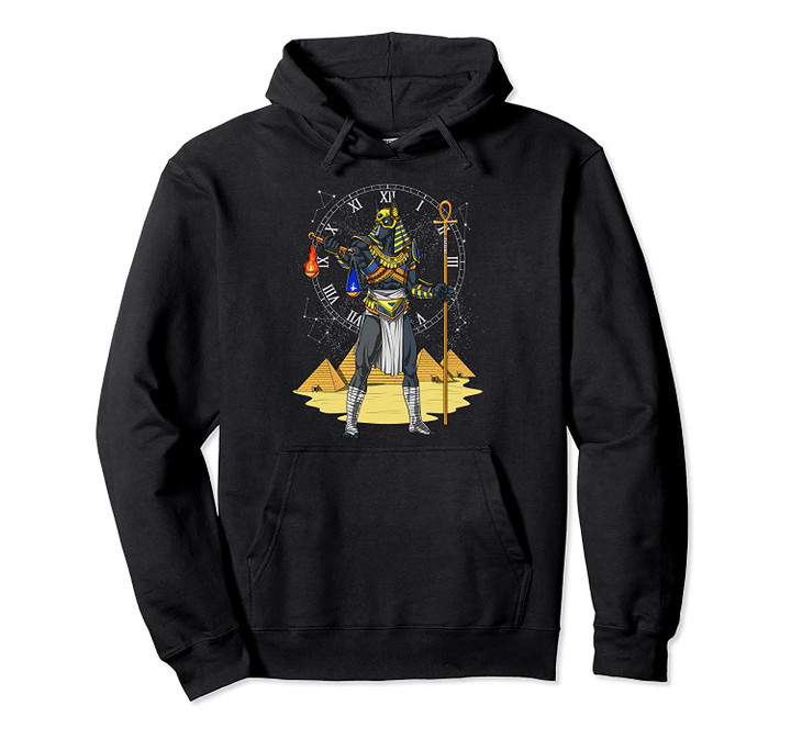Anubis Egyptian God Of The Dead Ancient Pyramids Mythology Pullover Hoodie, T Shirt, Sweatshirt