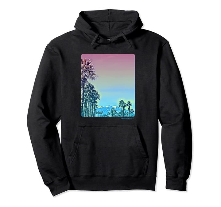 Snowy Tops and Palm Trees Pullover Hoodie, T Shirt, Sweatshirt
