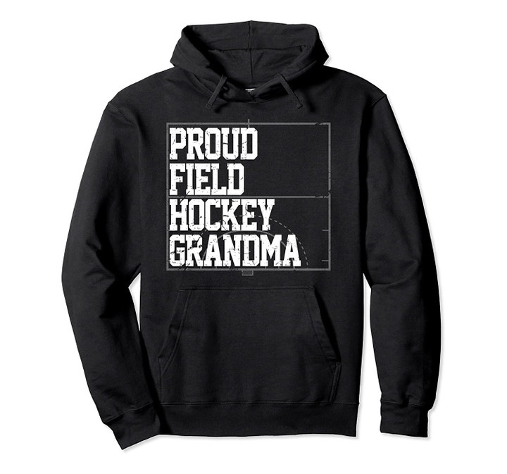 Field Hockey Grandma Hoodie for Women - Vintage Design, T Shirt, Sweatshirt
