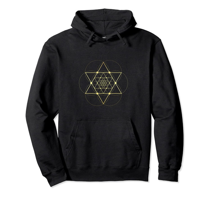 Seed of Life Sacred Geometry Pullover Hoodie, T Shirt, Sweatshirt