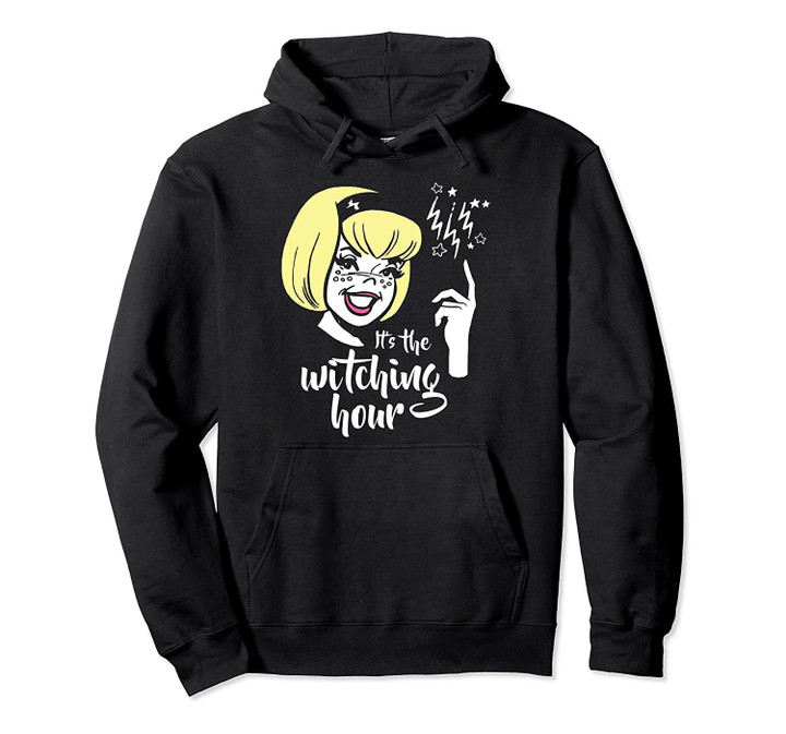 Sabrina The Teenage Witch It's Witching Hour Retro Pullover Hoodie, T Shirt, Sweatshirt