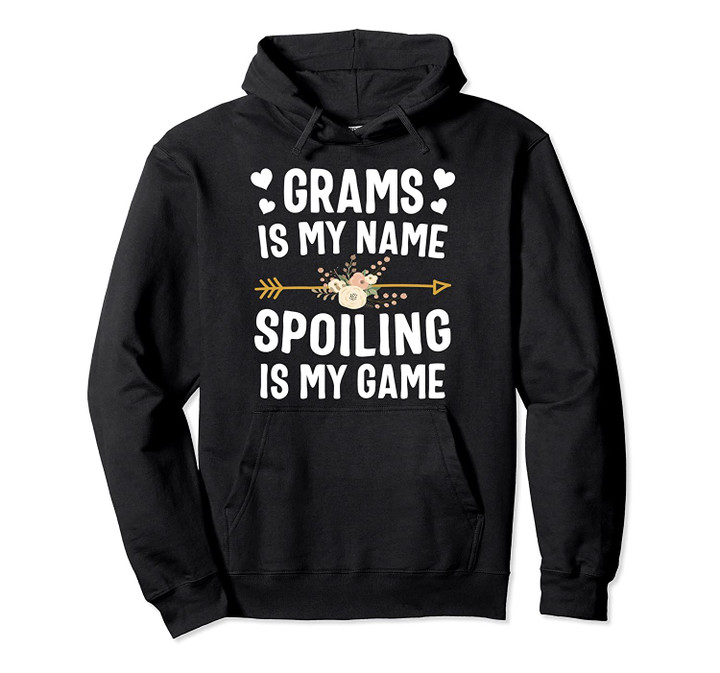 Grams Is My Name Spoiling Is My Game Thanksgiving Pullover Hoodie, T Shirt, Sweatshirt