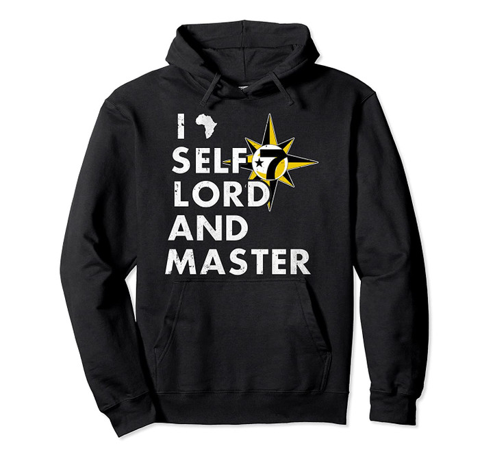 Islam I Self Lord And Master Africa Allah 7 Logo 5 percent Pullover Hoodie, T Shirt, Sweatshirt