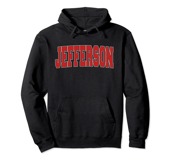 JEFFERSON GA GEORGIA Varsity Style USA Vintage Sports Pullover Hoodie, T Shirt, Sweatshirt