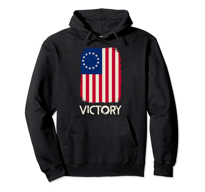 Betsy Ross American Flag 1776 Vintage Gift God Bless America Pullover Hoodie, T Shirt, Sweatshirt