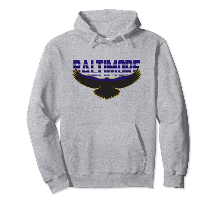 Baltimore Football Fan - Raven Nation Gift Pullover Hoodie, T Shirt, Sweatshirt