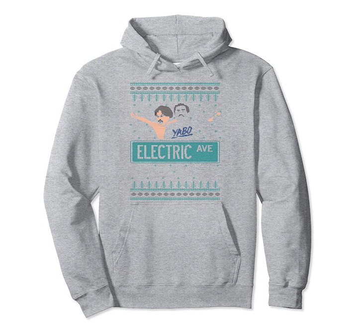 Pardon My Take Electric Avenue Ugly Christmas Sweater Pullover Hoodie, T Shirt, Sweatshirt