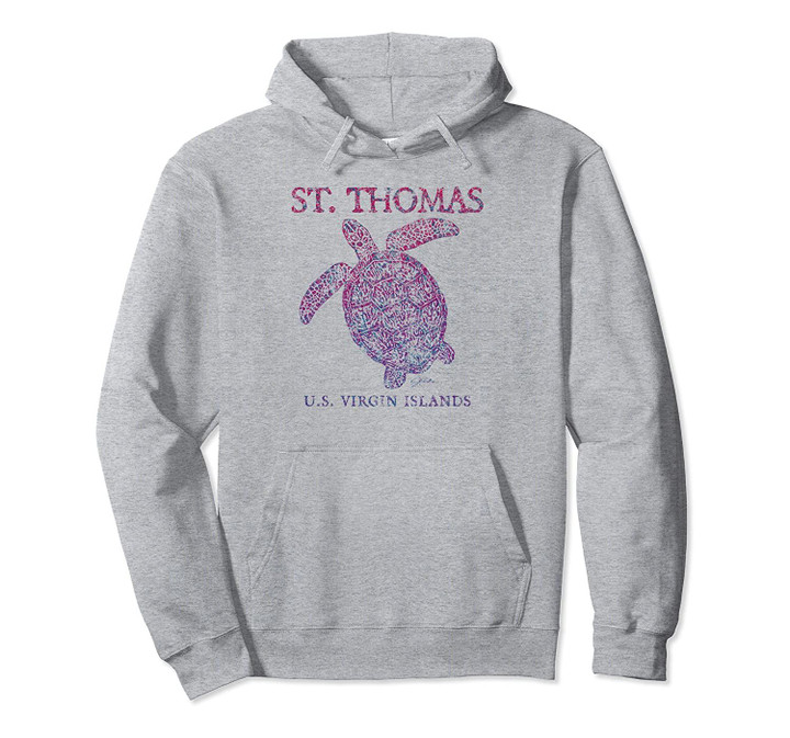 JCombs: St. Thomas, USVI, Sea Turtle Pullover Hoodie, T Shirt, Sweatshirt