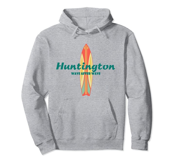 Huntington Beach Souvenir Retro Vintage California Tee Gifts Pullover Hoodie, T Shirt, Sweatshirt