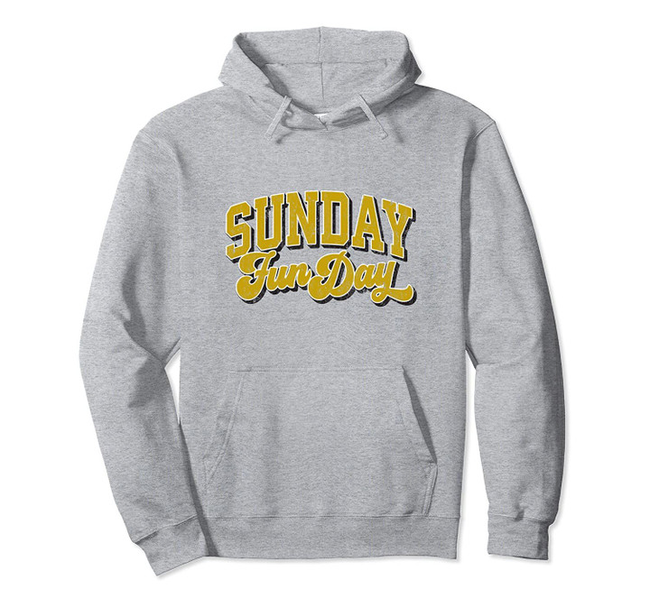 Vintage Sunday Funday New Orleans Football Retro Fun Day Pullover Hoodie, T Shirt, Sweatshirt