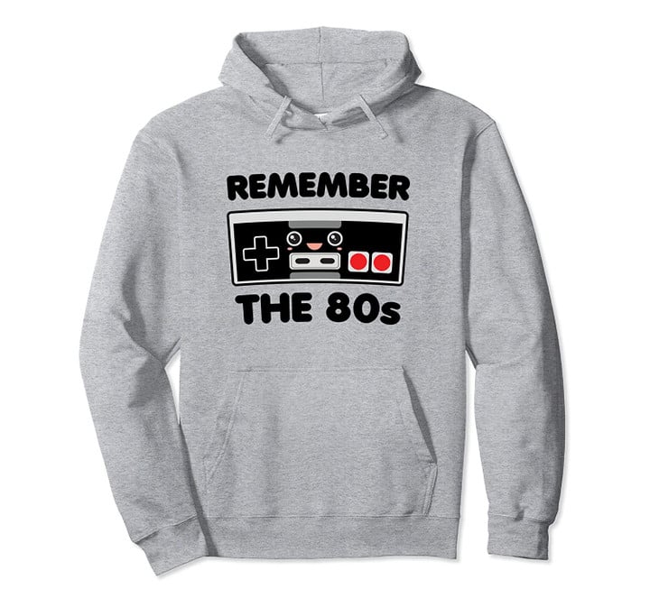 Video Game Controller Remember the 80s Cute Humor Pullover Hoodie, T Shirt, Sweatshirt