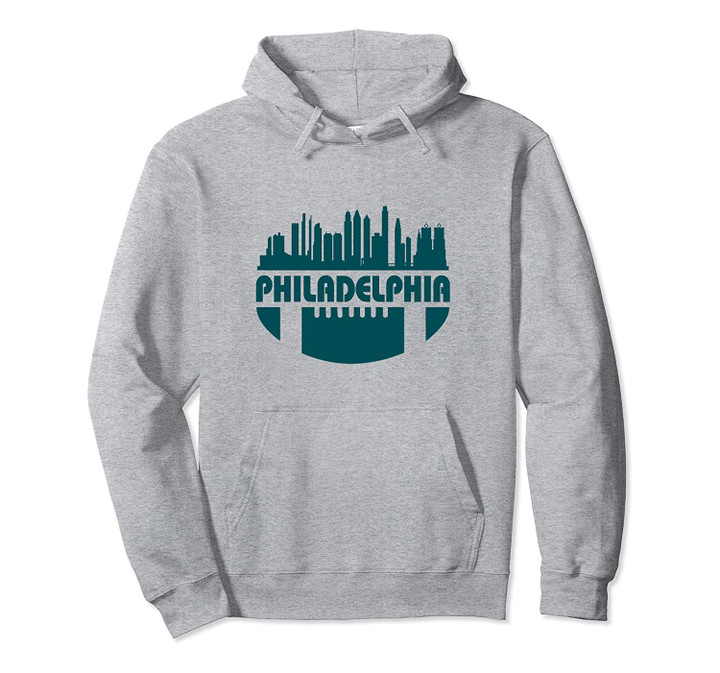 Philadelphia Skyline Football Fan Pullover Hoodie, T Shirt, Sweatshirt