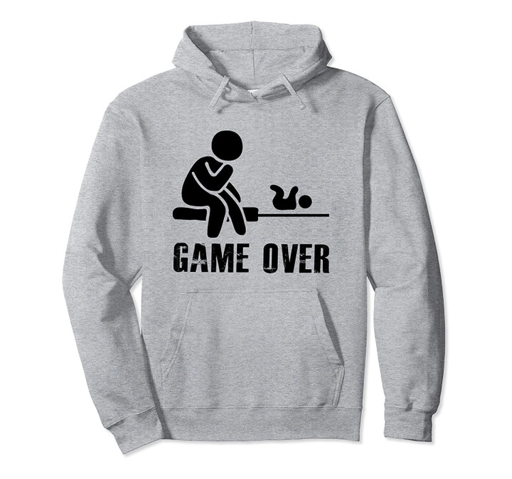 Game Over Father To Be Expectant Father Pullover Hoodie, T Shirt, Sweatshirt