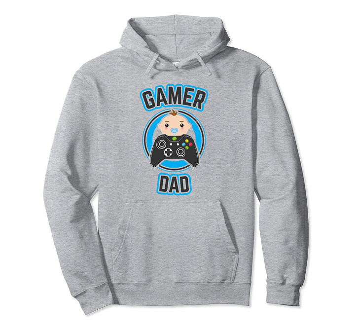 Funny Millennial Gamer New Dad Loves Video Games Gift Pullover Hoodie, T Shirt, Sweatshirt