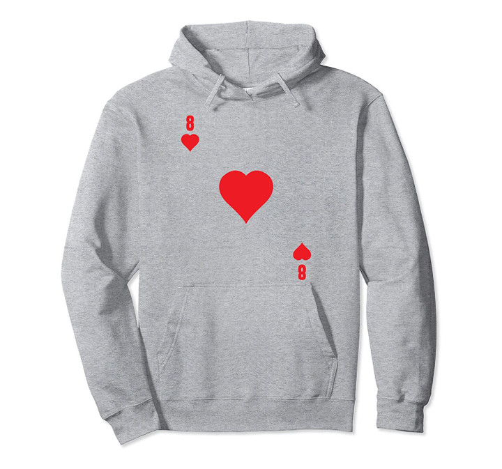 8 Game Card Hearts Pullover Hoodie, T Shirt, Sweatshirt