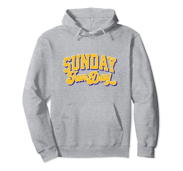 Vintage Sunday Funday Minnesota Football Retro Fun Day Pullover Hoodie, T Shirt, Sweatshirt