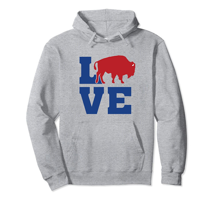 Love Buffalo | Vintage NY Football Bills Mafia Sports Gift Pullover Hoodie, T Shirt, Sweatshirt