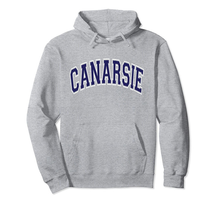 Canarsie Varsity Style Navy Blue Text Pullover Hoodie, T Shirt, Sweatshirt