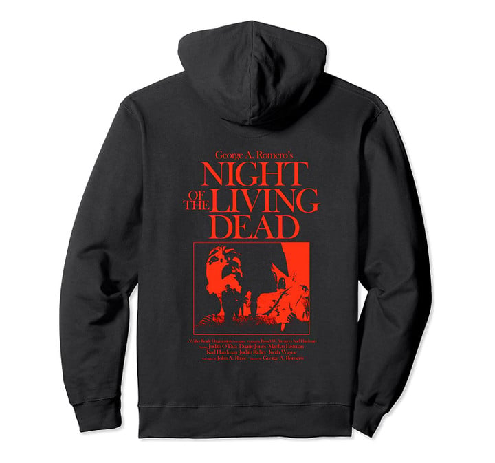 Zombie Living Dead - Retro Horror Film Night of Living Dead Pullover Hoodie, T Shirt, Sweatshirt