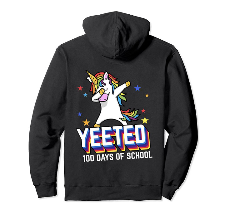 100th Day Of School Dank Meme Yeet Unicorn For Kids Teachers Pullover Hoodie, T Shirt, Sweatshirt