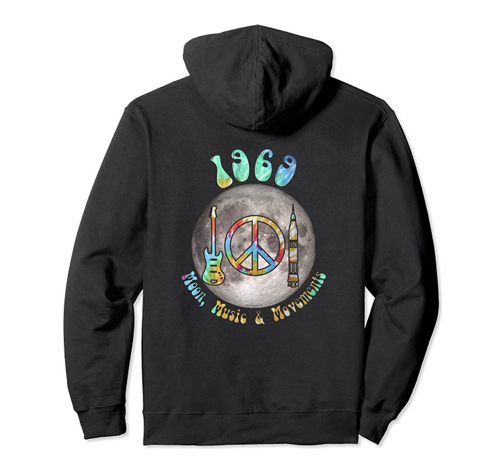1969 The Year of Moon, Music and Movements Pullover Hoodie, T Shirt, Sweatshirt