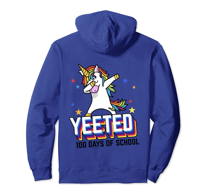 100th Day Of School Meme Yeet Unicorn Gift For Kids Teachers Pullover Hoodie, T Shirt, Sweatshirt