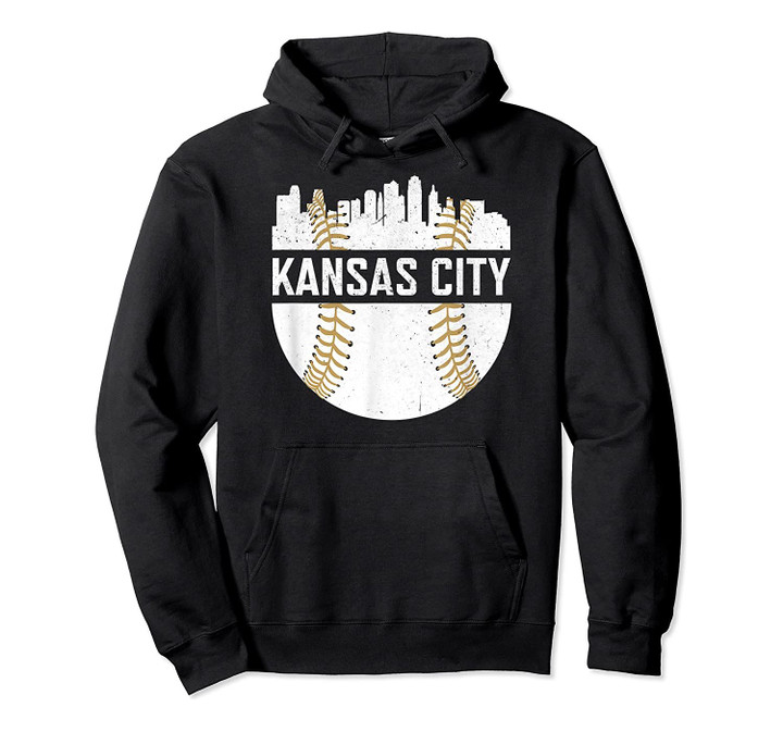 Kansas City Baseball Skyline Missouri KC Royal Blue Gift Pullover Hoodie, T Shirt, Sweatshirt