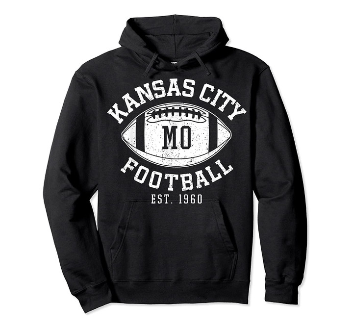 Vintage KC Kansas City-Football Missouri Retro Gift Pullover Hoodie, T Shirt, Sweatshirt