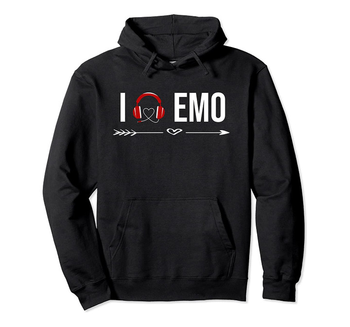 Emo Hoodie - I Heart Emo Hoodie, T Shirt, Sweatshirt